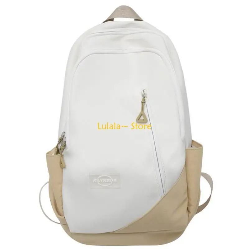 【Quality】 Y4QA Versatile Large College Student Backpack School Bag Travel Daypack.