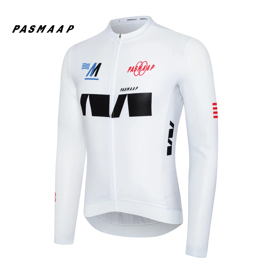 2025 PASMAAP Cycling Jersey Long Sleeve Pro Team Jersey MTB Road Bike Clothing Maillot Ciclismo Hombre Breathable Bicycle Shirts 3