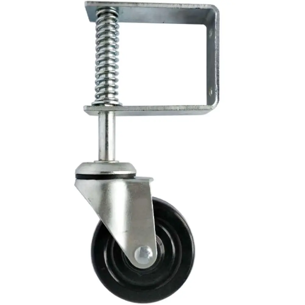 

Hot Rubber Mute Home Supply Gate Roller Slider Loaded Gate Wheel Spring Wheel Door Wheel Caster