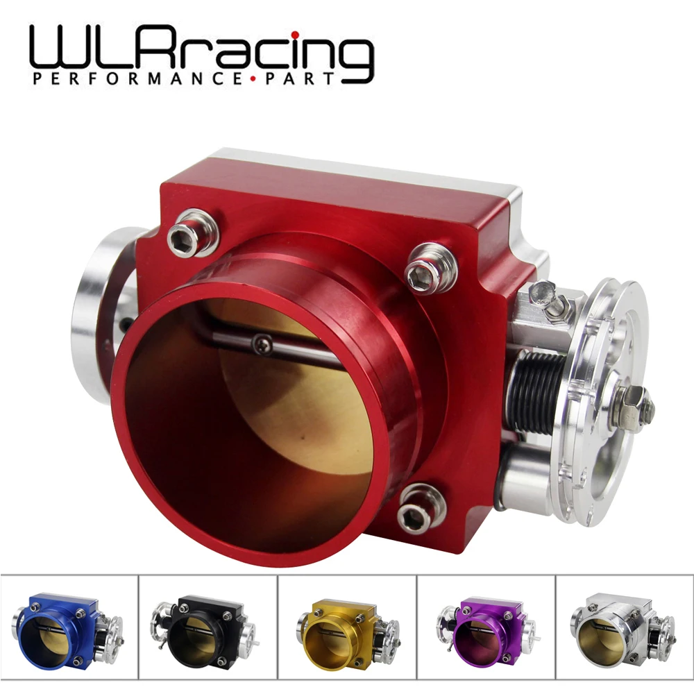Throttle Body Intake Manifold 70MM Billet Aluminum High Flow WLR6970