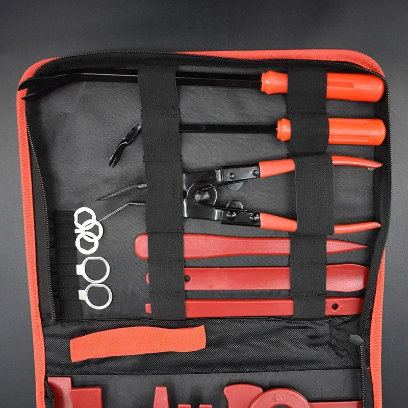 19 Pieces Set Car Audio Disassembly Tools Car Audio Modification Disassembly Tool Special Tool for Auto Parts