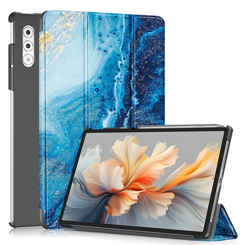 Premium Tri-Fold Case with Auto Wake Function for Lenovo Yoga Tab Plus 12.7 Tablet