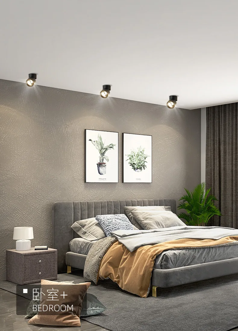 Smart RGBCCT LED Ceiling Spotlight 360° Adjustable COB Se75b07816da643a6bf81bda8932995803