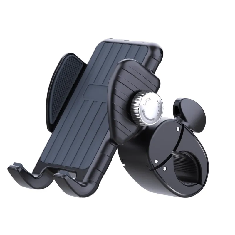 Bicycle Motorcycle Riding Pedal Mobile Phone Holder 360 Degree Rotating Cross-border Knob Bicycle Mobile Phone Holder New Style