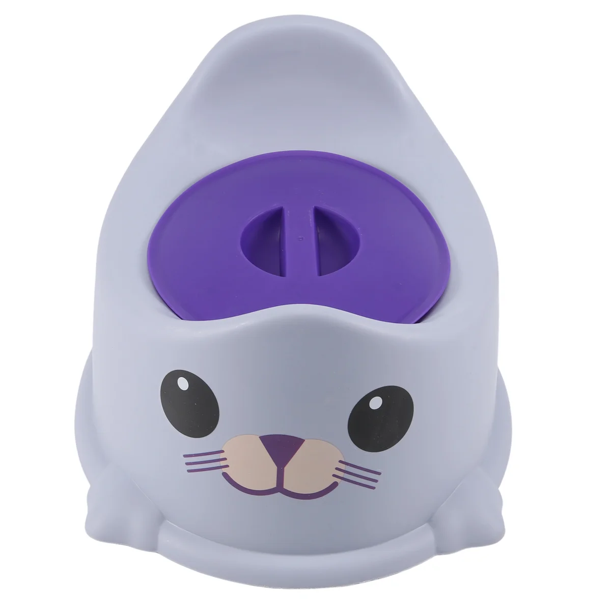 Baby Potty Training Seat with Backrest Portable Pot for Kids Baby Boy Toilet Cute Potty Stool for Boys-Purple baby potty seat