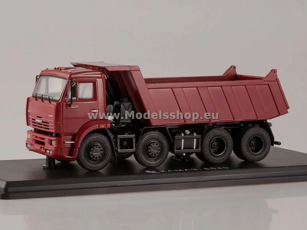 

Новый 1/43 строительный грузовик с разрешением 8x4 (ранняя версия), темно-красный строительный планер, модели со стартом SSM1238