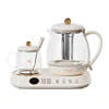 2024 Good New 1/0.25L Multi functional High Boron Heat Water Coffee Tea Timed Pot Electric Kettle Double Pot Home Office Gift 6