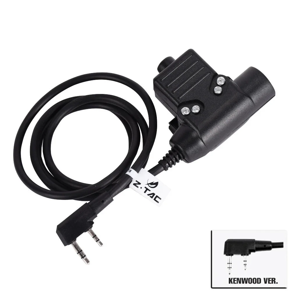U94 PTT Icom / Kenwood / Midland Motorola Talkabout Mobile Phone Headset PTT for Full Range of Tactical Headset tactical headset