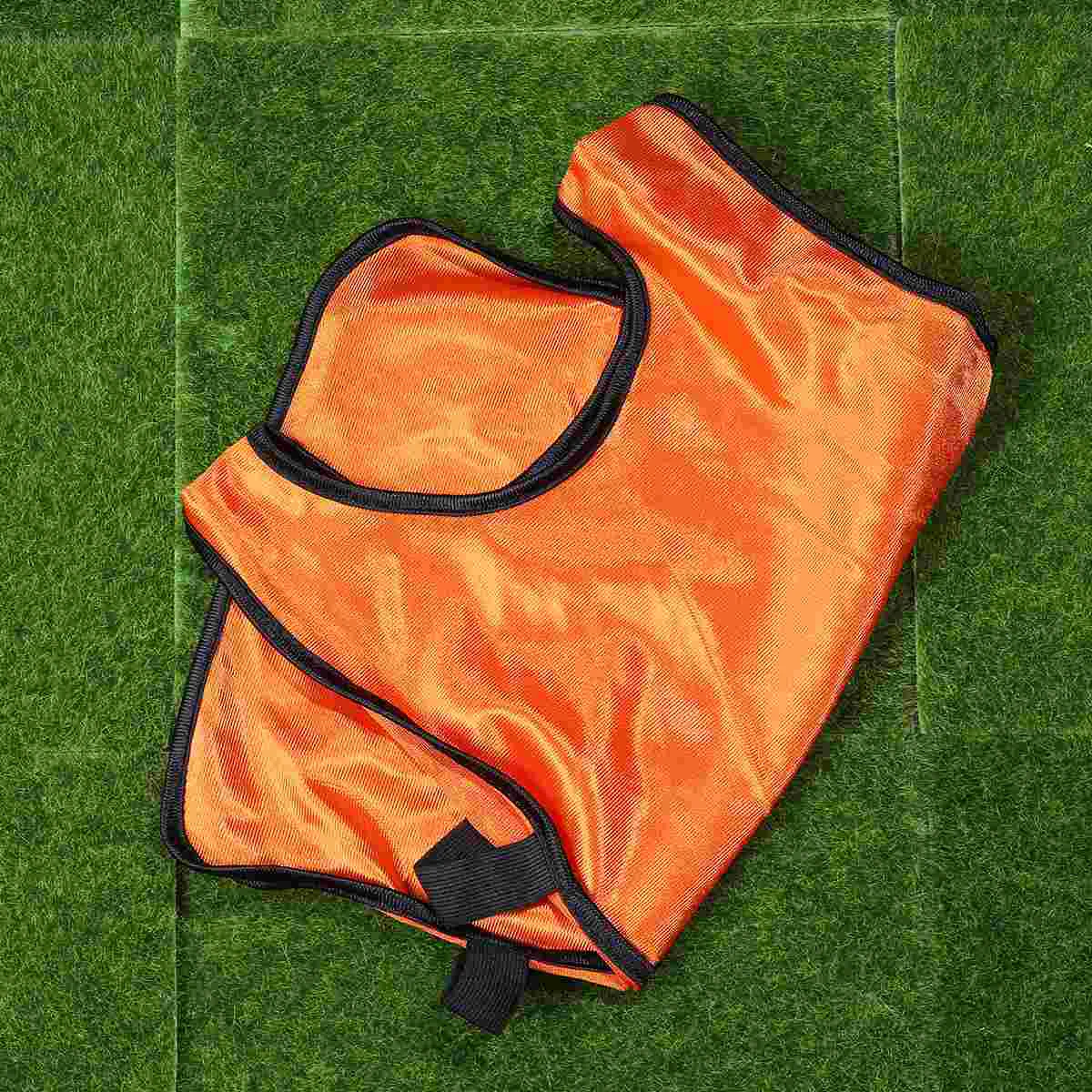 6 Pcs Training Soccer Jersey Waistcoat Scrimmage Vest Running Football outside Kids Toys Mesh