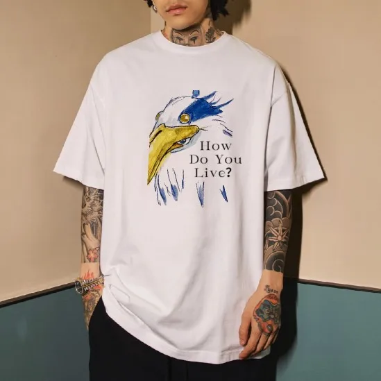 

The Boy And the Heron cosplay How Do You Live Japan Anime Harajuku Clothing Women Men