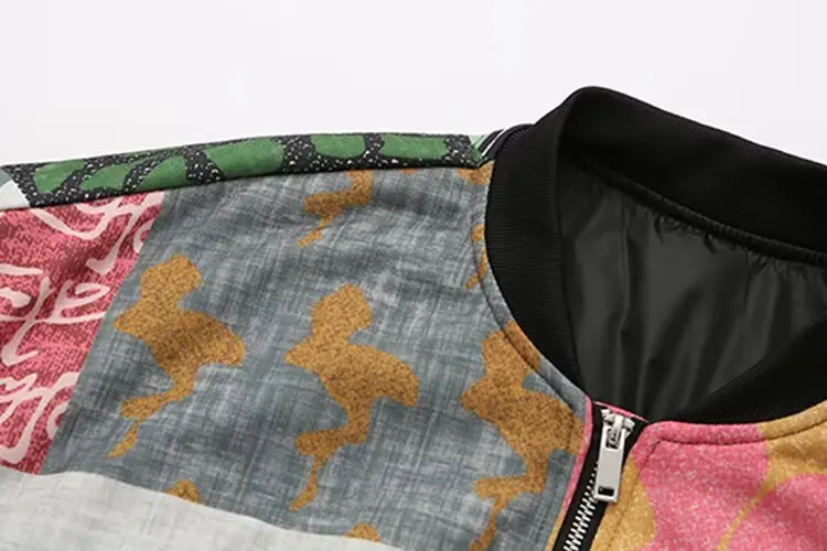 Jaqueta Feminina Women's Bombers Jacket Oversize Coat Vintage Streetwear Warm Outwear Parkas Casacos de Inverno Feminino Quentes