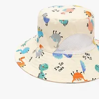 new sunshade hat baby hat summer sun hats children's hats visor hat Baby Sun hat children Mesh breathable fisherman hat for kids 3