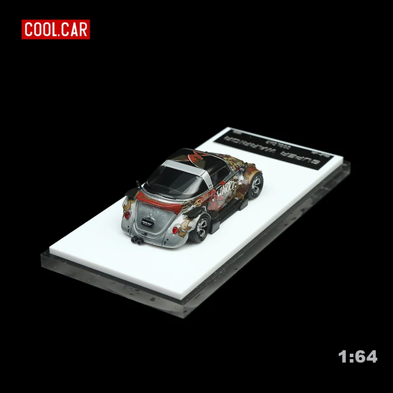 쿨 카 1:64 T1 애니메이션 시크 턴 골드 모델 자동차, 컬렉션 및 전시 및 선물용