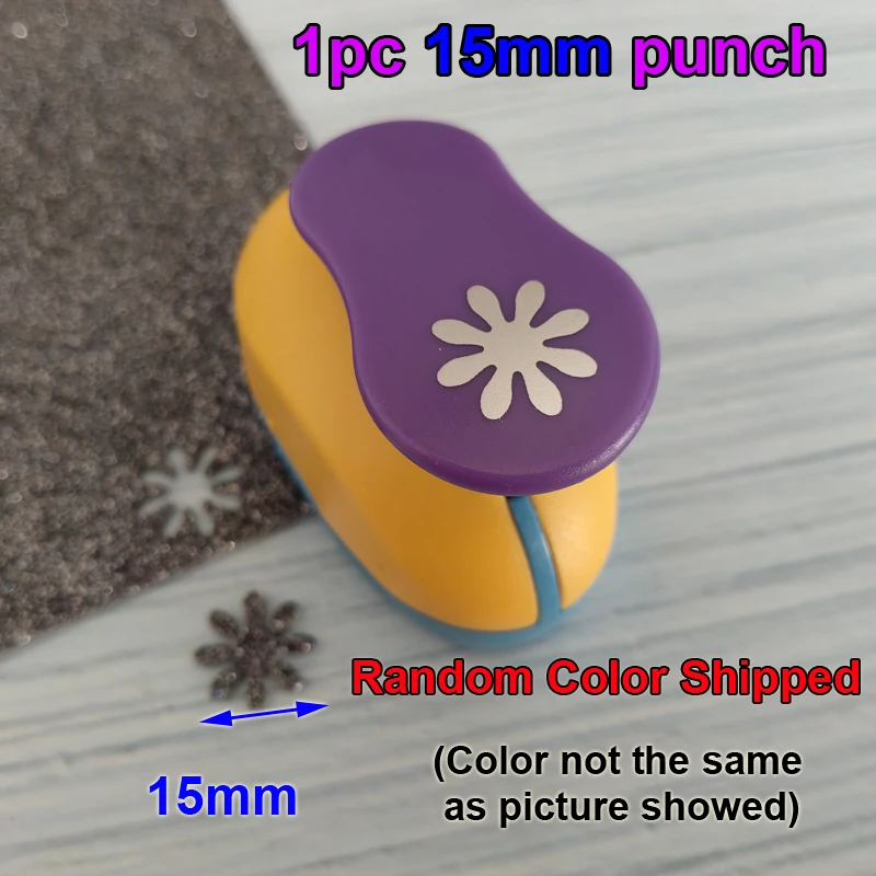 1pc Daisy Shaped Craft Hole Punch Scrapbooking School DIY Flower Paper Cutter EVA Foam Petal Greeting Card Festival Punching