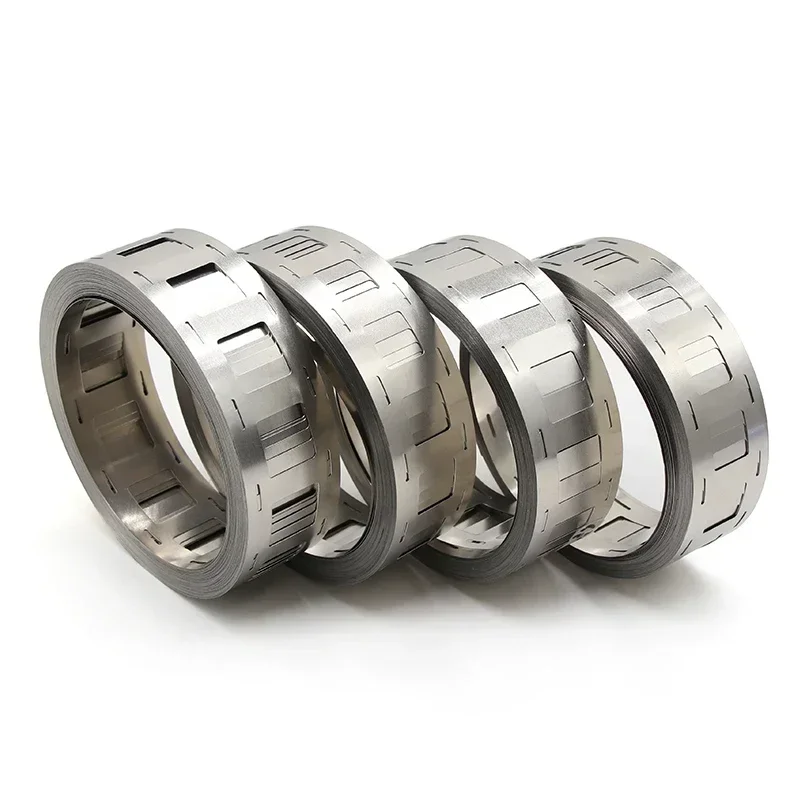 1 Roll 10M Nickel Plated Strip 18650 Li-ion Battery Nickel Sheet Plate Connector Thickness 0.1/0.12/0.15/0.2mm Spot Welding Mach 5