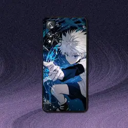 Sleek Black Killua Phone Case from Hunter X Hunter Collection - Samsung S21Ultra (Z1)