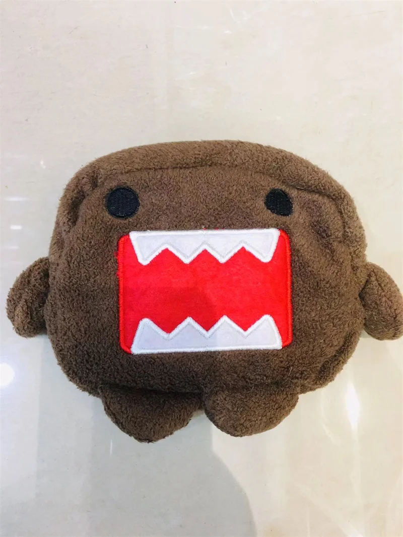 Domo Kun Plush Multi Storage Bag Makeup Organizer Pouch Kawaii Cute Coin Purse Wallet Cosmetic Bags Beauty Vanity Case 2