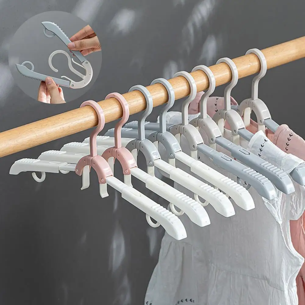 

Dry Clothes Portable Versatile Travel Folding Coat Rack Wardrobe Supplies