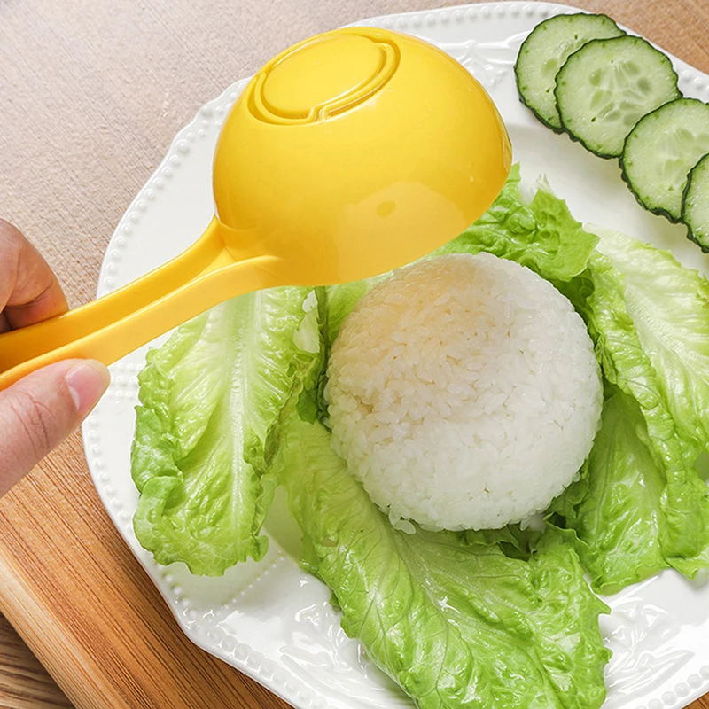 1개입 밥주걱 틀 스시 틀 밥볼 스푼 반원형 논스틱 대형 밥주걱 DIY 요리 도구 주방 베이킹 도구