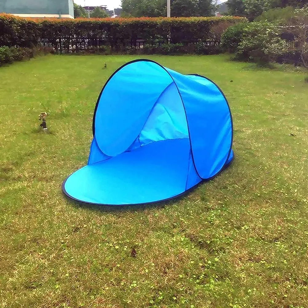 Small Pop-Up Beach Tent, Automatic Pop-Up Pet Tent, UV Protection And