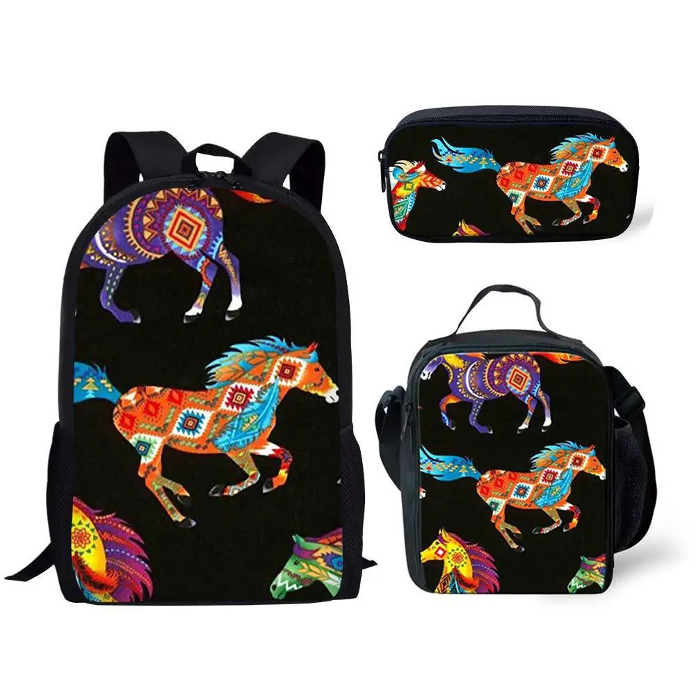 

3 шт./комплект, Детские рюкзаки для ноутбука, с 3D-принтом