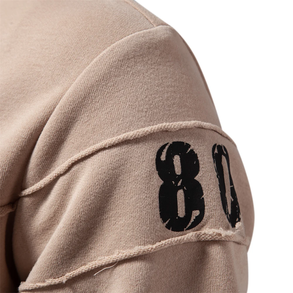 تي شيرت مطبوع ناعم كم طويل