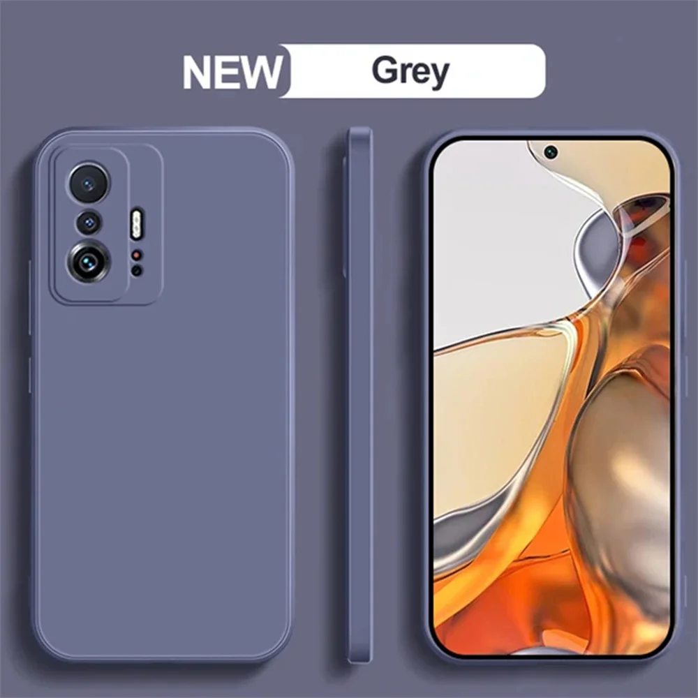 Für Xiaomi 11T 11T Pro Lite Ultra Stoßfest Fall Für Xiaomi Mi 11T 11T Pro Ultra Lite 5G Mi 11T Pro Flüssigkeit Silikon Soft cover – Detail 15