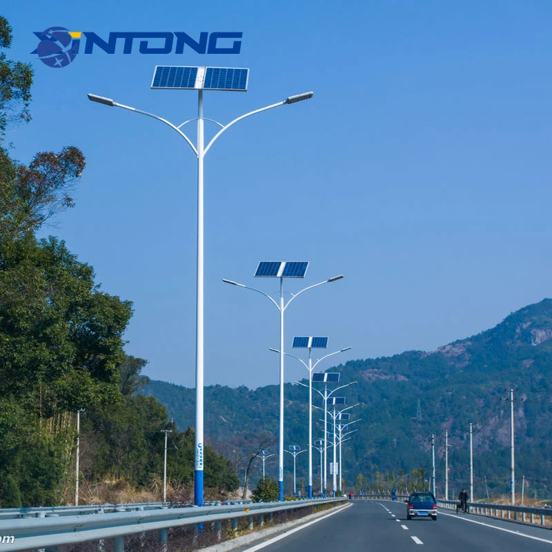 

XINTONG IP65 High Brightness Power Waterproof Outdoor Road LED Long Time 60w Led Solar Power Split Street Lighting Light