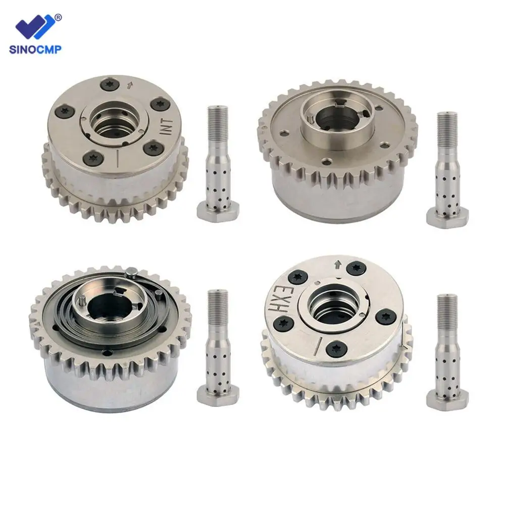 4 Sets VVT Gear & Oil Control Valve Kit 5184150AF Fits 3.6L Pentastar