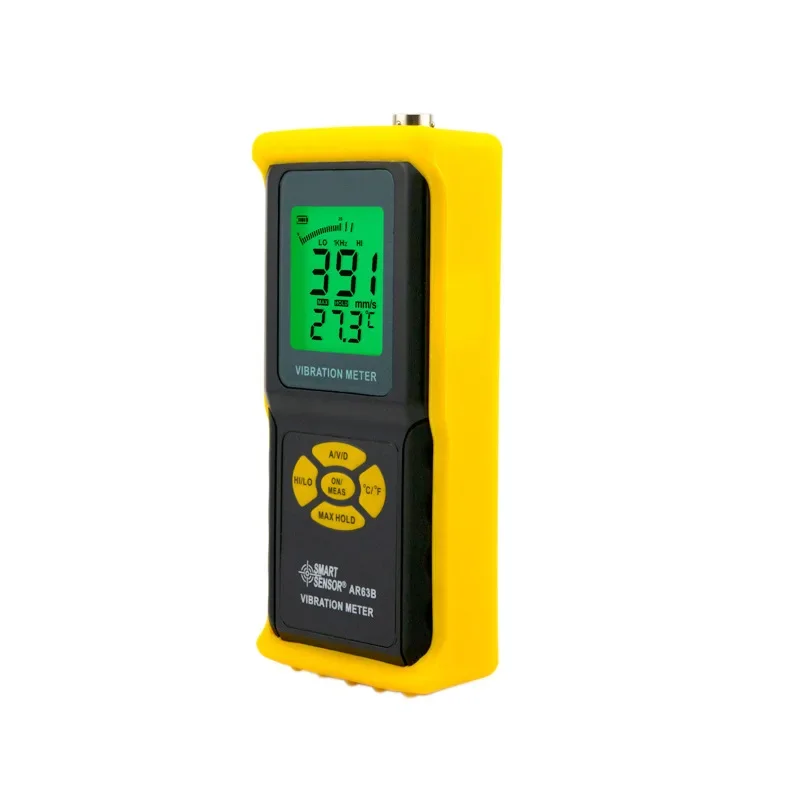 Smart Sensor AR63B Digital Precision Vibration Meter Tester Gauge Analyzer 4