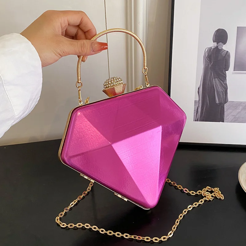 Summer New Gradient Silver Pearl Handbag Fashion Patent Leather Party Dress  All-match One-shoulder Messenger Underarm Bag Women - Top-handle Bags -  AliExpress