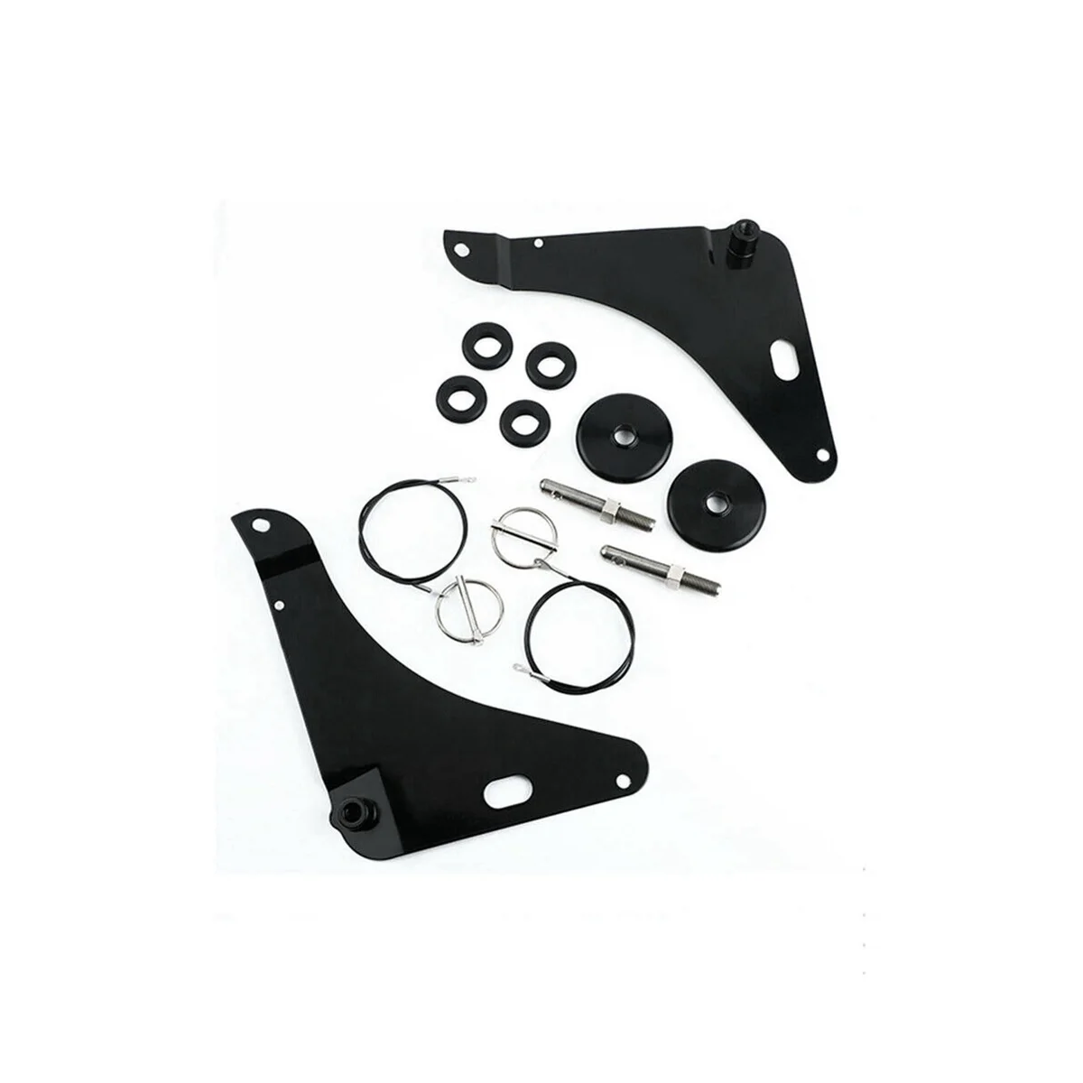 

1 комплект 82214260AC шпилька для капота автомобиля Антикоррозийная шпилька для 2008-2022 Dodge