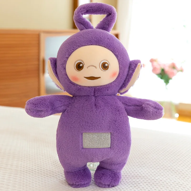 Teletubbies Style Plush Toy – Soft Huggable Cartoon Stuffed Animal for Toddlers, Soothing Sleep Buddy Kids Gift - 2