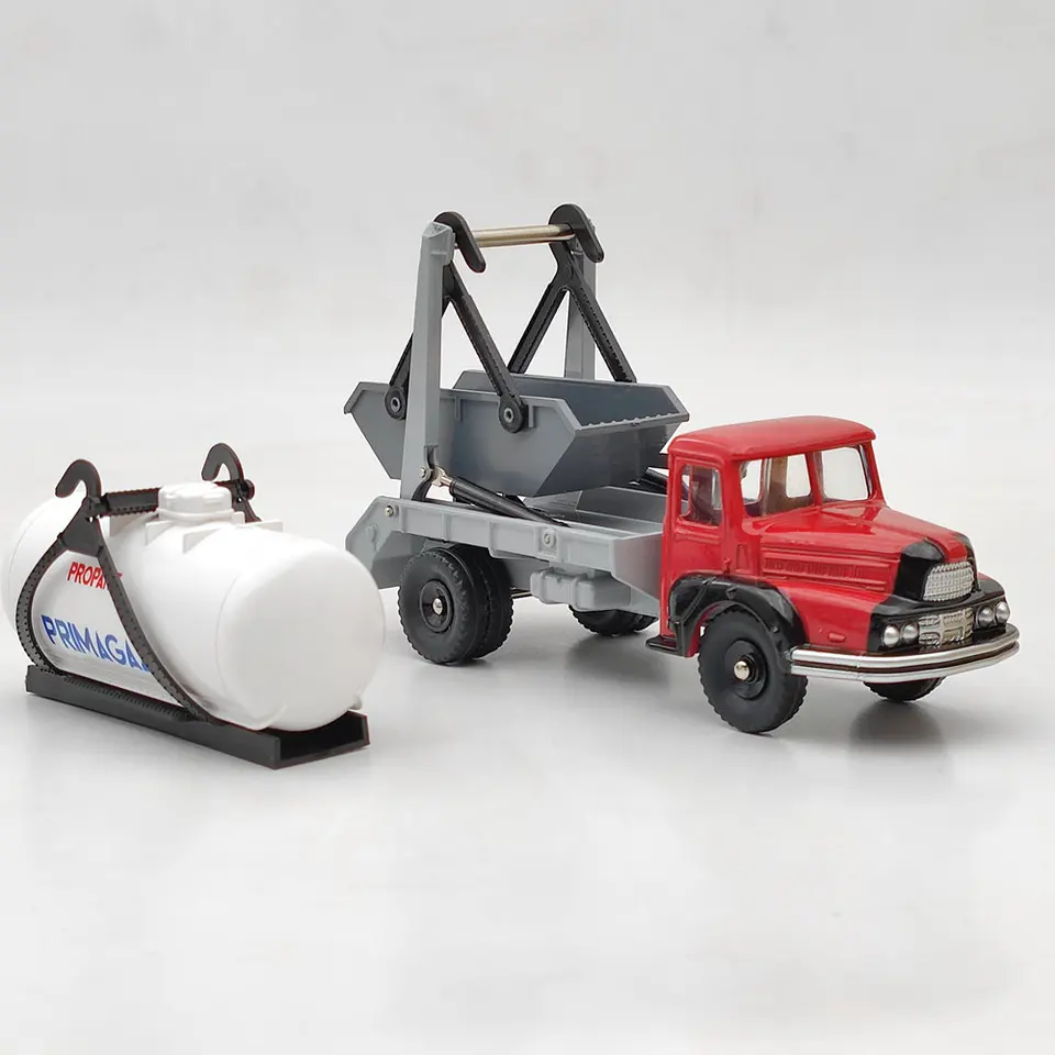 DINKY ATLAS COFFRET Camion Unic Multibenne Et Citerne Benne Marrel #805