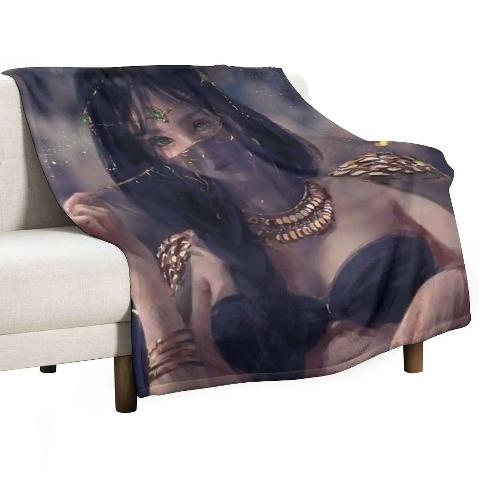 

lady hot Throw Blanket Designers Furrys Blankets