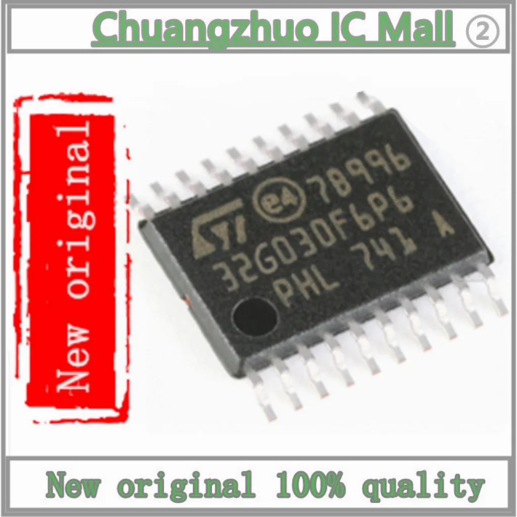 

Чип STM32G030F6P6 IC MCU 32 бит 32 КБ FLASH 20TSSOP IC, новый оригинальный, 10 шт./партия