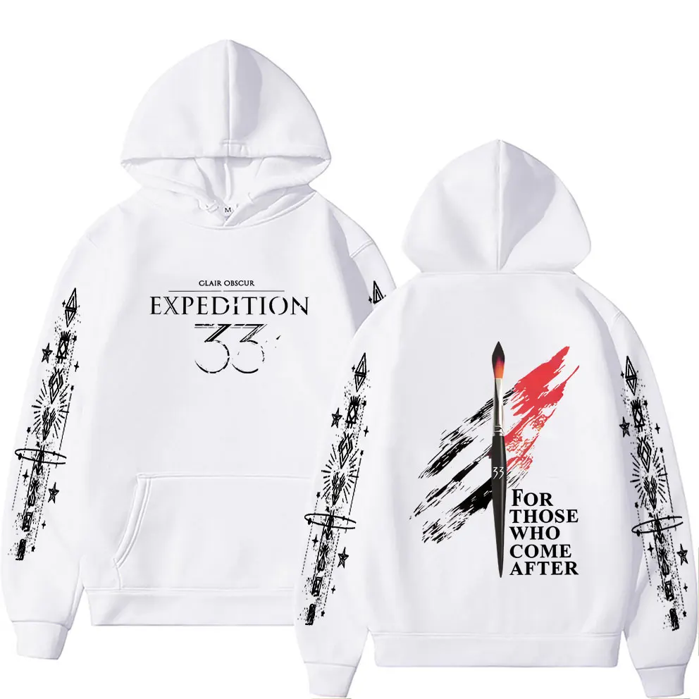 Game Clair Obscur Expedition 33 for Those Who Come After Merch Hoodie Men Women Casual Oversized Hoodies Male Fashion Streetwear