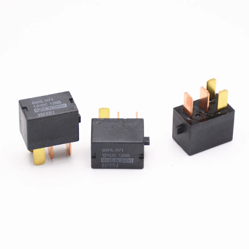 4pc car air conditioner relay DC 12V Relay G8HL H71 G8HL H71 for Honda Accord CRV Front Fan A/C