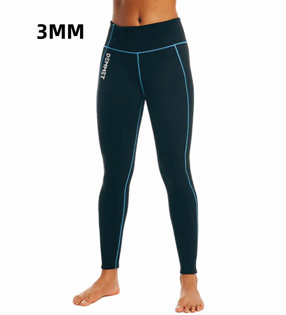 Neoprene Nero Donna Pantaloni Muta Donna Mm Ideali Per Surf