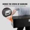 Heavy Duty Aluminum Truck Bed Tool Box, Diamond Plate Tool Box with Side Handle and Lock Keys, Storage Tool Box Chest Box 5