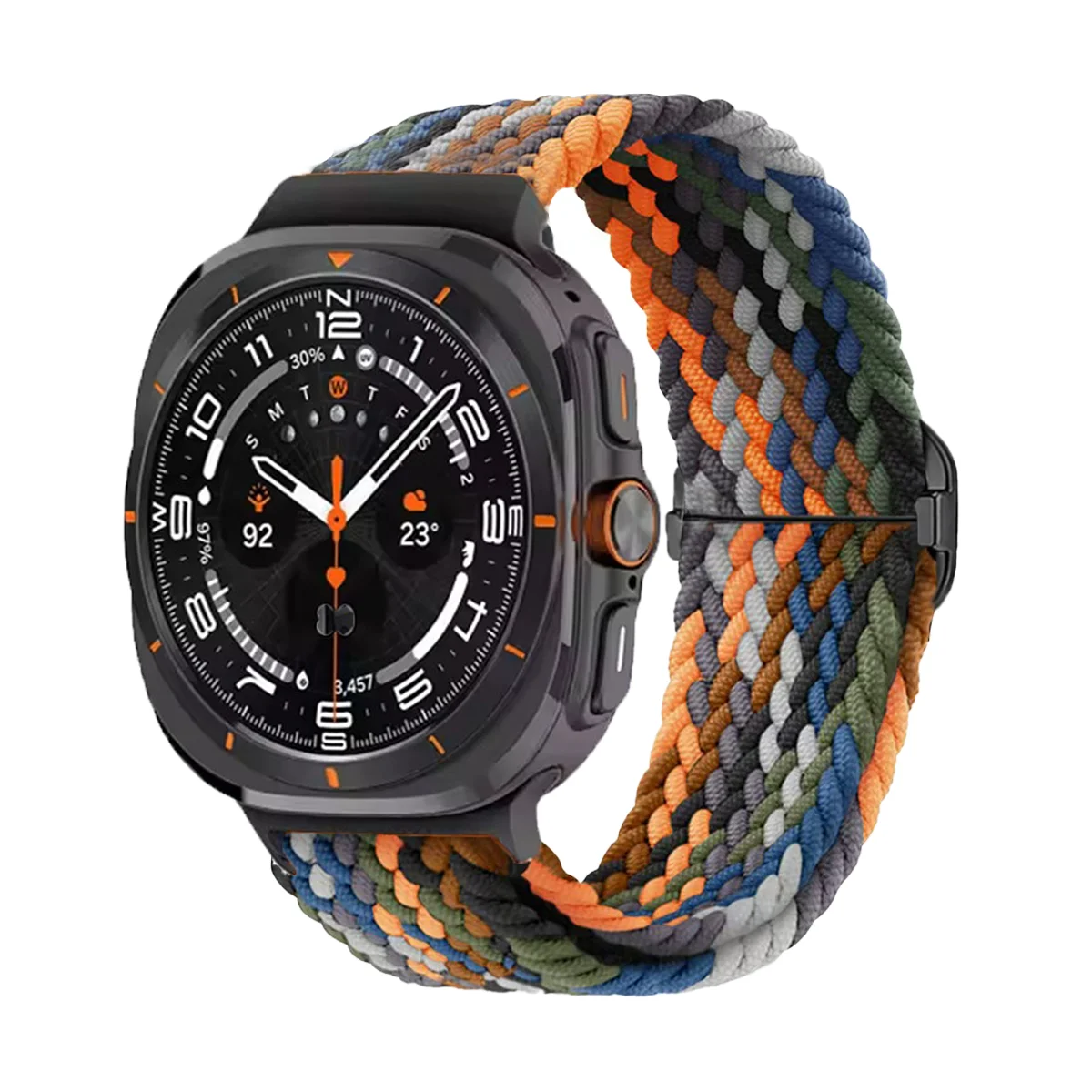 Nylon Braided Sport Strap Wristband