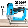 Electric Nailer Woodworking 220V 2300W Electric Straight Nail F30/F25/F20/F15 Furniture Nailer Nailing Tools 2
