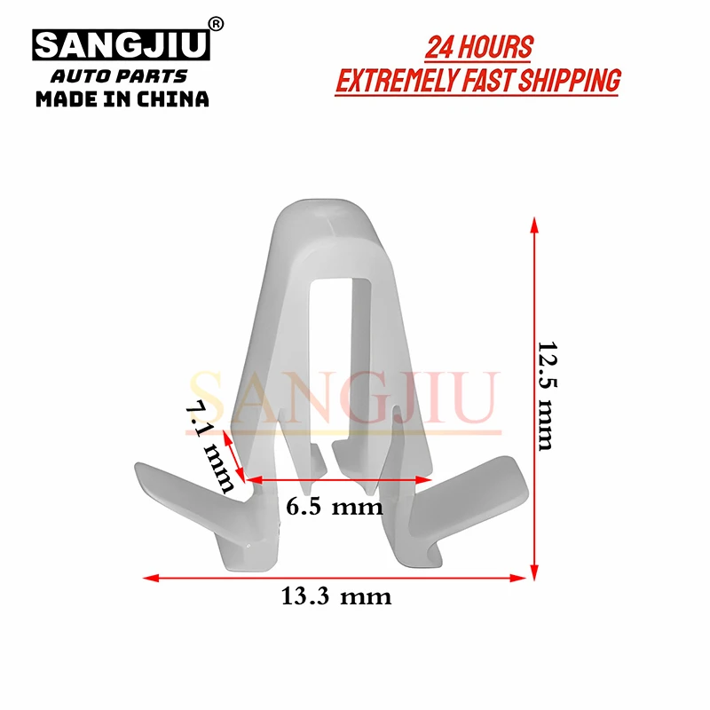

20 шт., клипсы для украшения двери Toyota Tundra 67771-58010