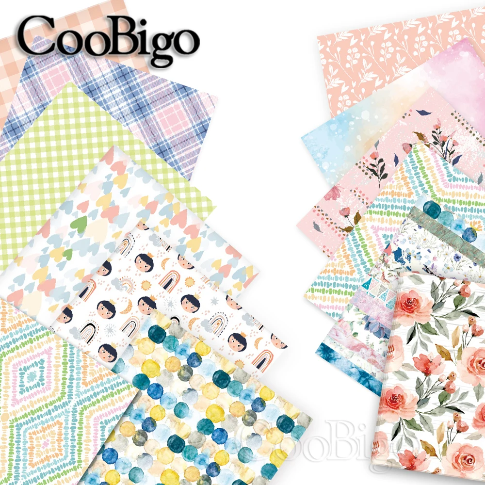 

Vintage Memo Pad Background Card Decor Paper for Scrapbooking Journal Diary Decoration Aesthetic Collage Material Patterned 25pc