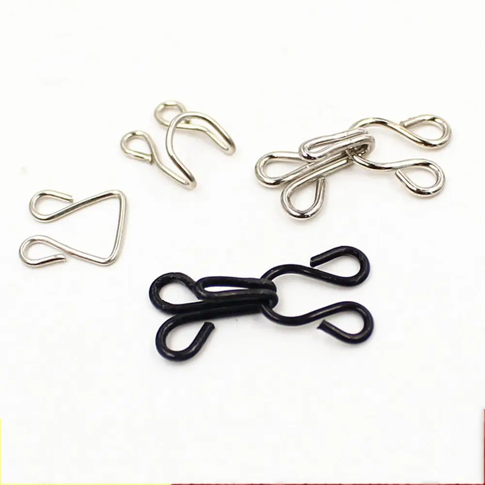Description Picture 6 of item10pcs/set Invisible Sewing Hook and Eye Closure for Clothing Bra Jacket Hooks Replacement Sewing Craft Buckle Garment Accessorie