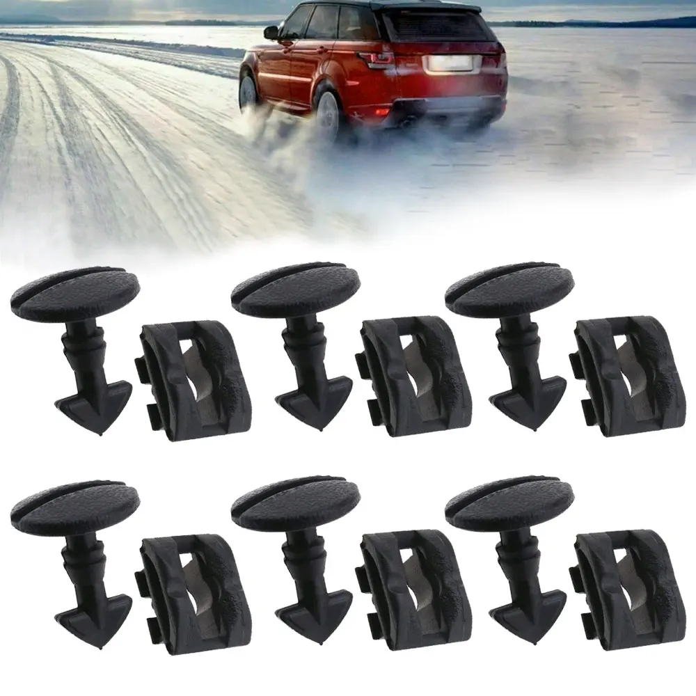 8Pcs Interni Tow Cover Paraurti Posteriore Turn Lock Twist Clip Per Land Range Rover Sport Discovery Sport 3 4 Lr2 Lr3 Lr4 Freelander 2