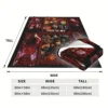 Halloween Blanket,Horror Movie Halloween Character Blanket,Halloween Blanket - Suitable for sofa, bed, travel, camping, living r 1
