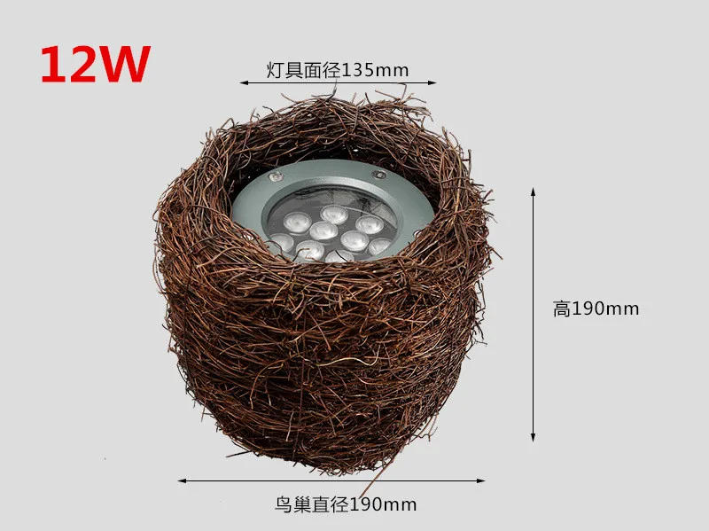 thumbnail image 1 of Foco LED para jardín subterráneo, 3 W, 5 W, 7 W, 10 W, 12 W, resistente al agua, IP67, para exteriores, empotrado en el suelo, iluminación de terraza exterior, 220 V CC, 12 V y 24 V, 1 of 5