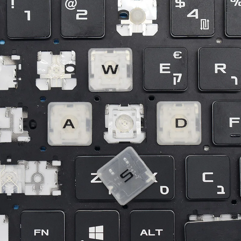 Substituição de Borracha Keycap Scissor Clip Dobradiça Fit para Asus Tuf Gaming Vivobook Adol Zenbook Rog Teclado Portátil - Imagem 5