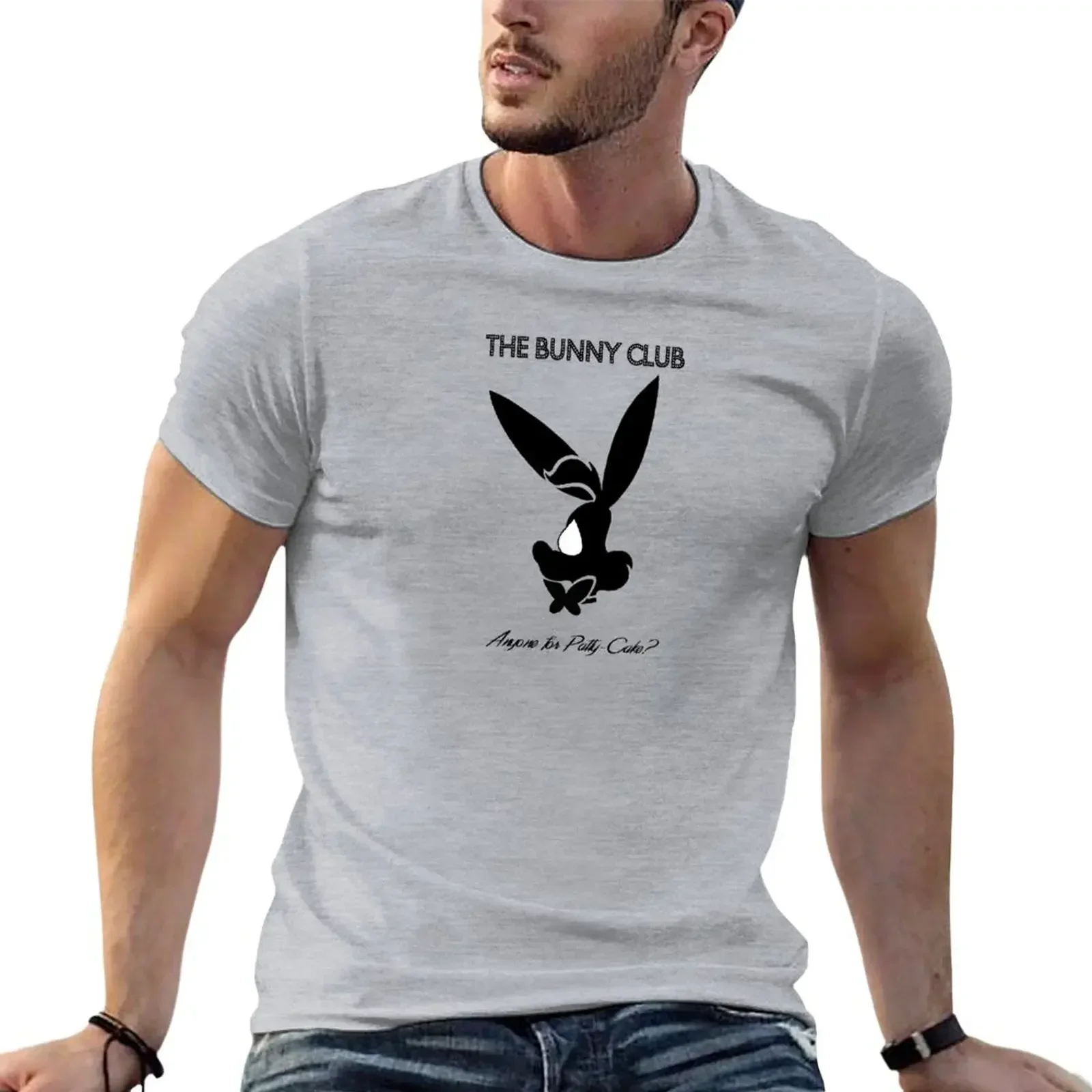 

2024 four season t shirt Bunny Club T-Shirt sweat shirts oversizeds graphics sublime short sleeves pure cotton tops streetwear